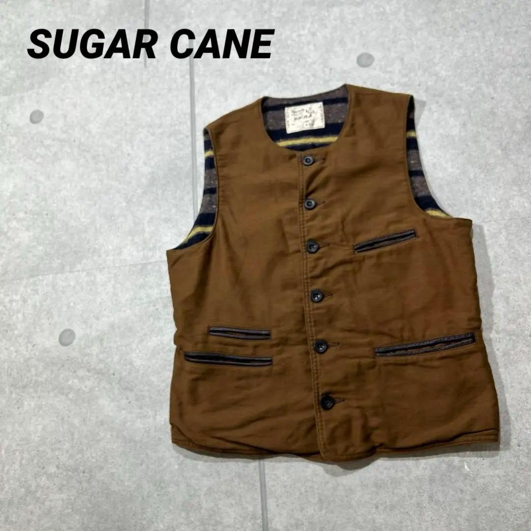 SUGAR CANE シュガーケーン モールスキンベスト 東洋エンタープライズ