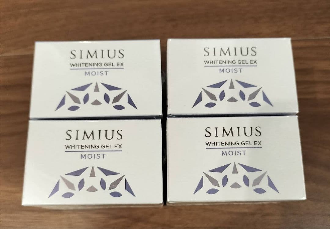 4個　シミウス　薬用ホワイトニングジェルEX モイスト　しっとり　60g 薬用ホワイトニングジェル EX モイスト(しっとり) / SIMIUS (シミウス