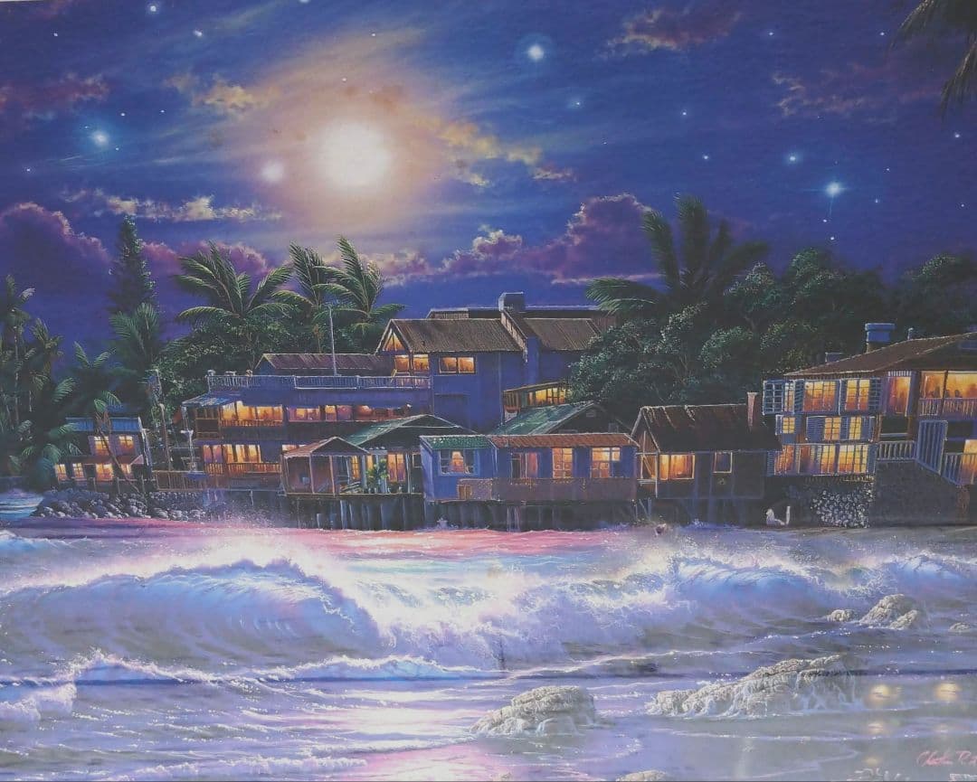 ラッセン「ラハイナ スターライト Ⅱ」ジグソーパズル 2000ピース 未