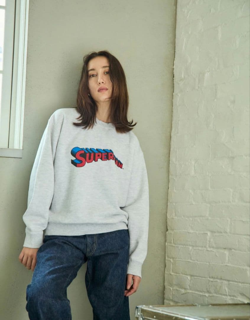 GOOD ROCK SPEED 未使用 SUPERMAN プリントスウェット M