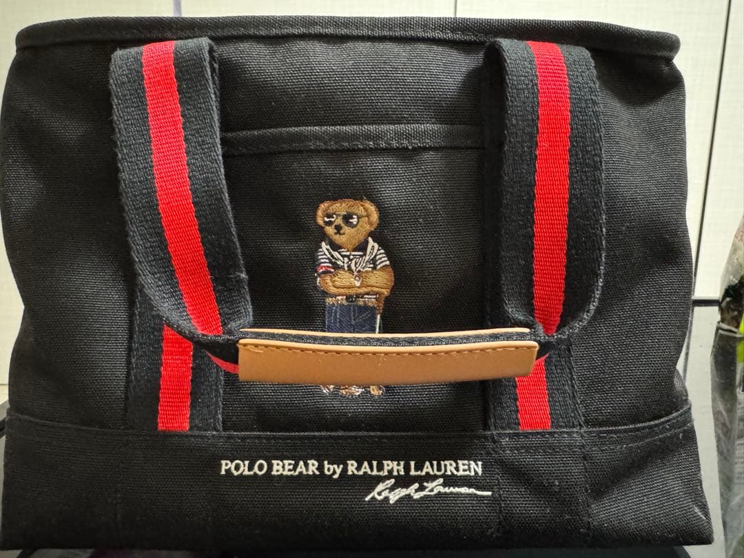 Polo Bear刺繍キャンバスバッグ POLO RALPH LAUREN（ポロ・ラルフローレン） ポロ ラルフ ローレン