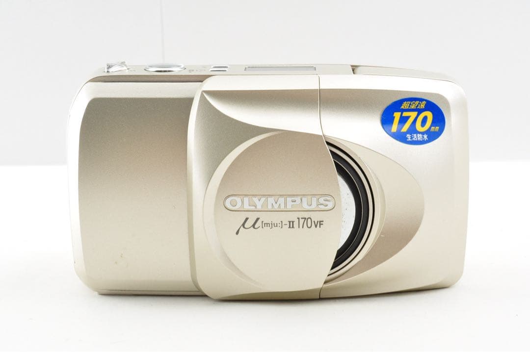美品　OLYMPUS μ-ii mju 170 VF ミュー フィルムカメラ オリンパス（OLYMPUS） 【中古】OLYMPUS μ[mju:]-II ミューII 170 VF