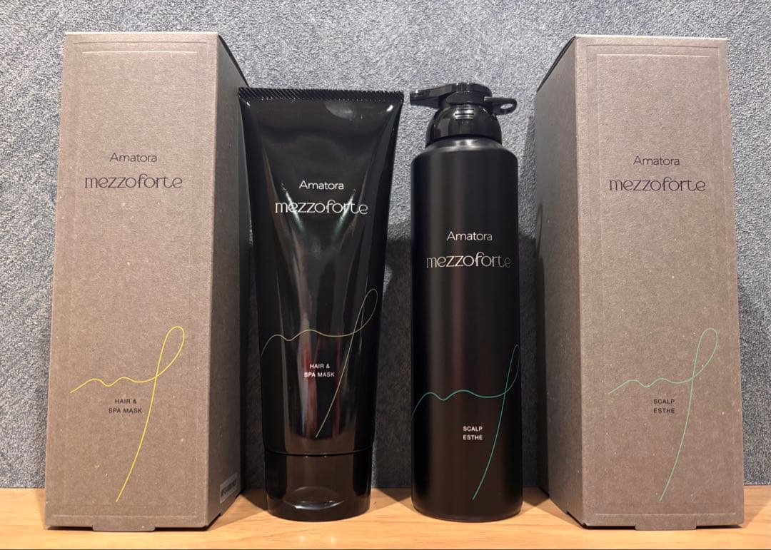 アマトラ メゾフォルテ スキャルプエステ&スパマスクセット　リニューアル品 アマトラ メゾフォルテ ヘアバス S＆スパマスクセット リニューアル品