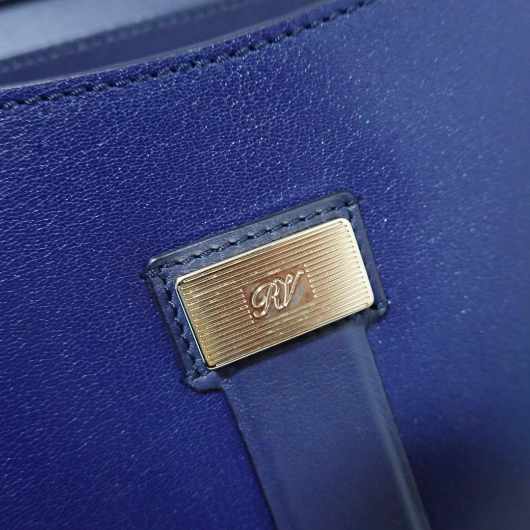 ロジェヴィヴィエ ボーヴィヴィエ ハンドバッグ ショルダーバッグ 紺