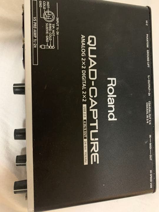 Roland【UA-55 QUAD-CAPTURE】オーディオインターフェース Roland QUAD-CAPTURE UA-55 (中古)