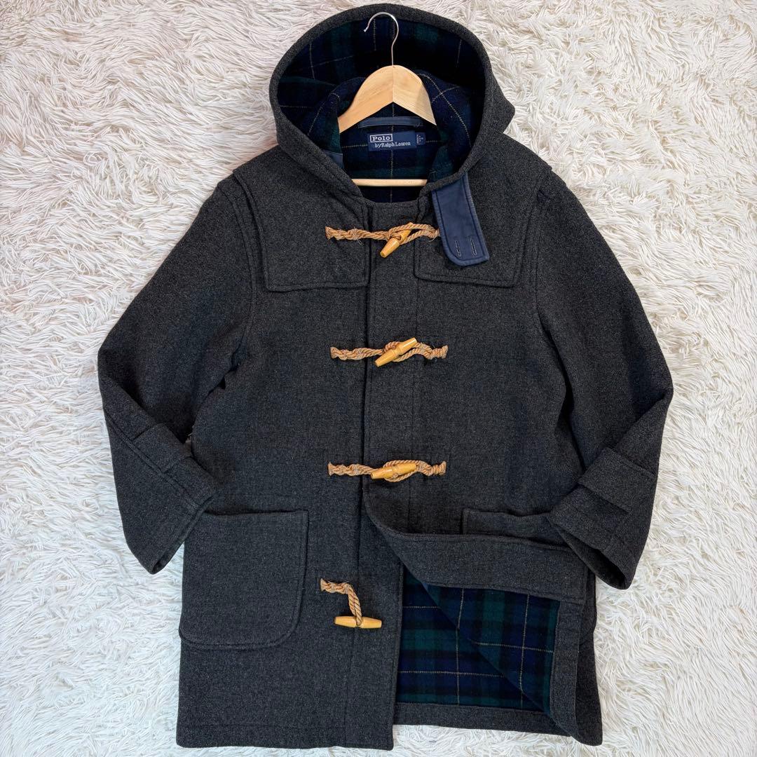 【美品/90s/USA製】ポロバイラルフローレン ダッフルコート Mサイズ相当 1980-90s Polo Ralph Lauren Duffle Coat / Made in USA !! ラルフ