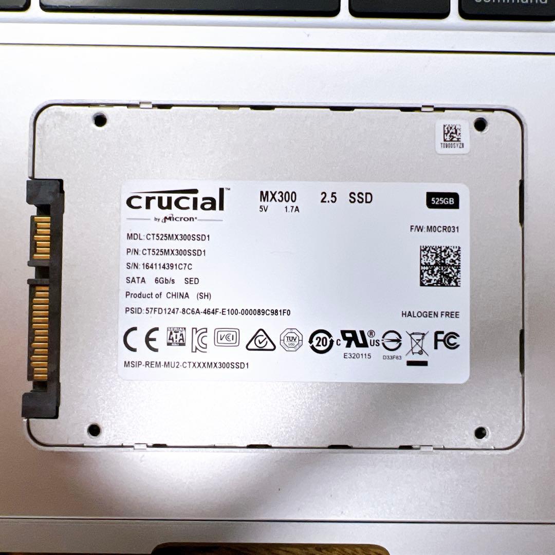 完動品】Crucial 内蔵SSD 2.5インチ MX300 525GB - メルカリ