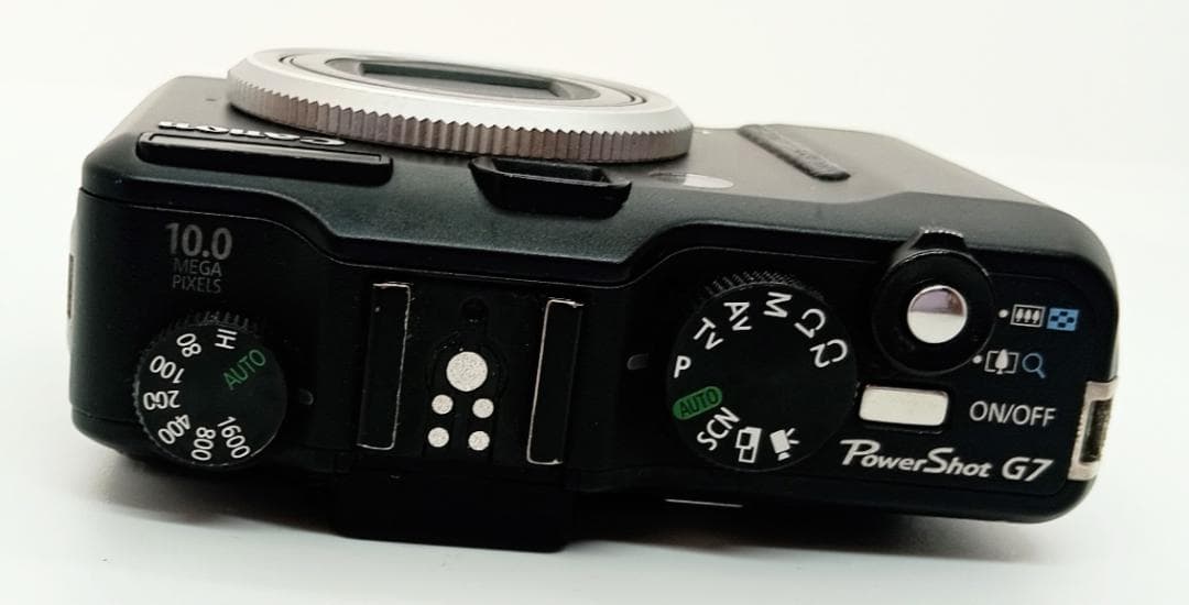 Canon PowerShot G7 10.0MP 黒 充電器、SDカード付き