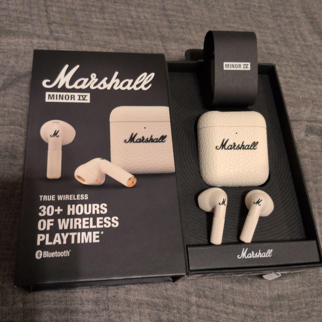 マーシャルイヤホンMinorIV Minor IV Black - イヤホン | Marshall.com