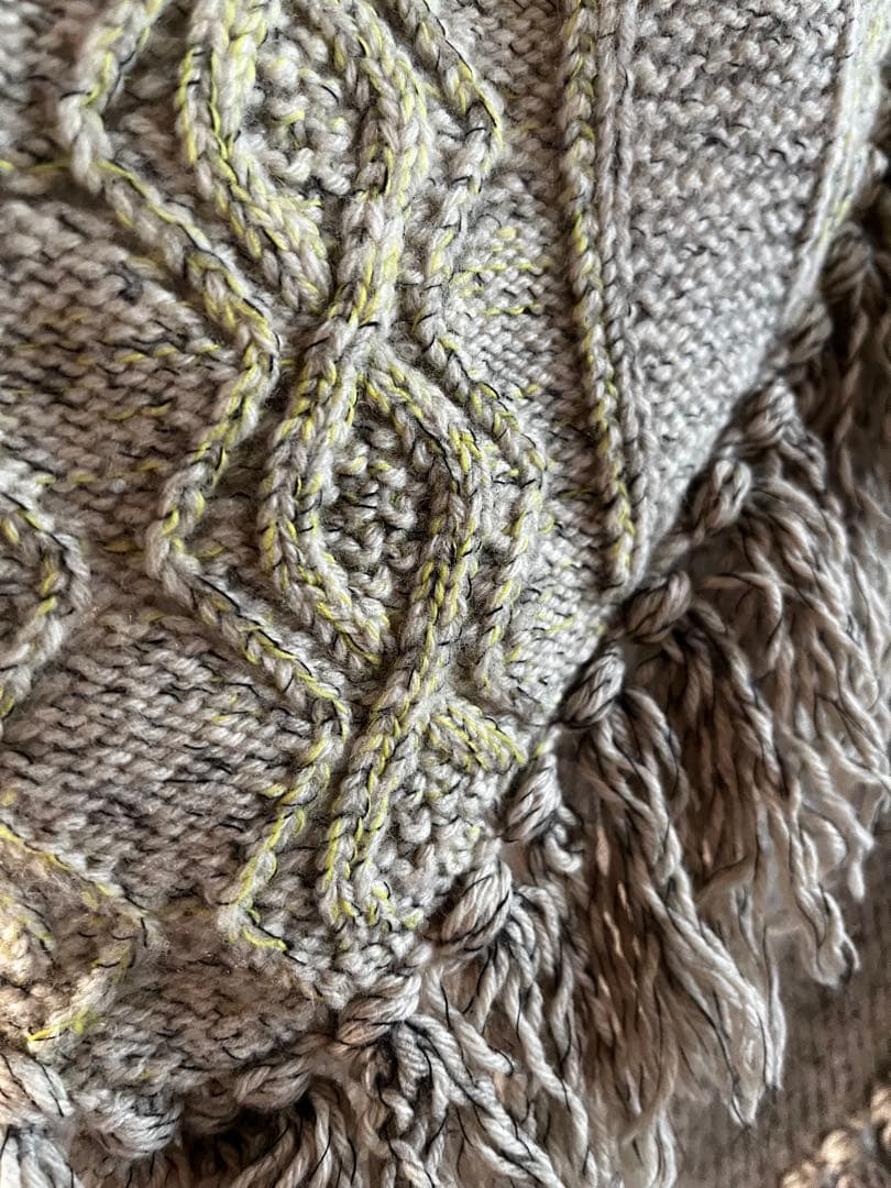 TOGAPULLAトーガプルラ フリンジスヌード/ネックウォーマー BG