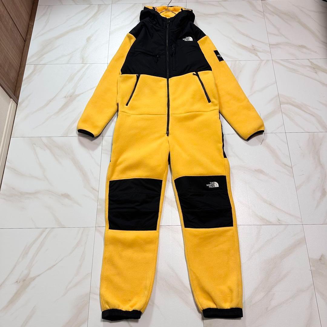 【激レア】ノースフェイス　デナリワンピース　つなぎ　フリース　バイカラー　XL ノースフェイス THE NORTH FACE デナリワンピース NA71953