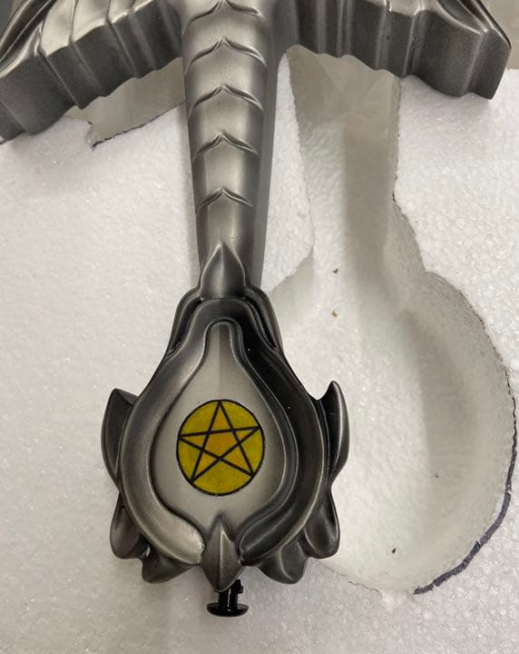 剣 ギター エレキ エレキギター 変形ギター 勇者 勇者の剣 シルバー 銀