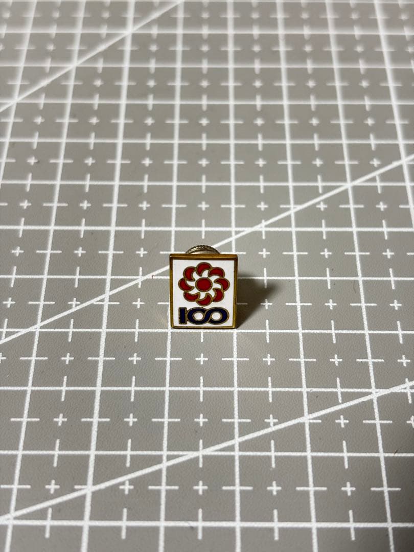 朝日生命 社章 ピンズ 100周年記念 企業バッジ ロゴ - メルカリ