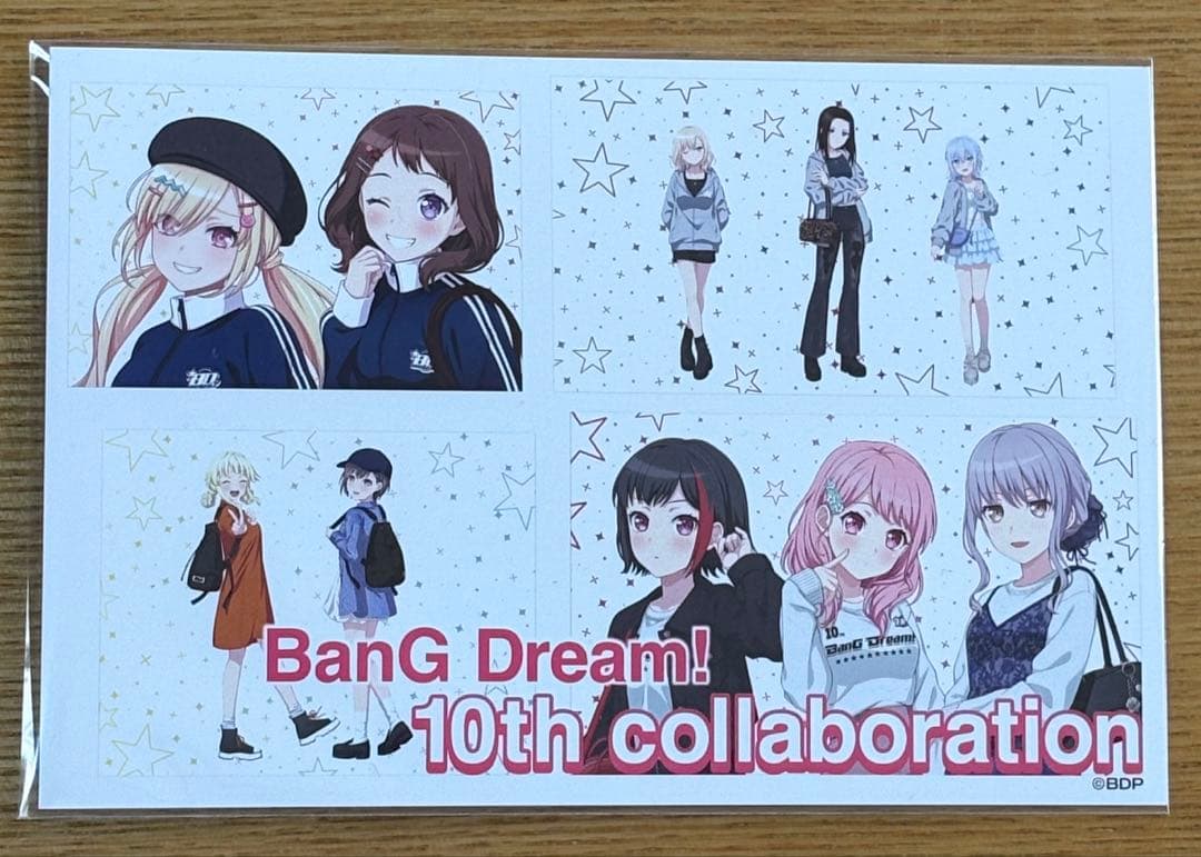 三角初華ドロリス 缶バッジ33個＋特典カード バンドリ10周年WEGO