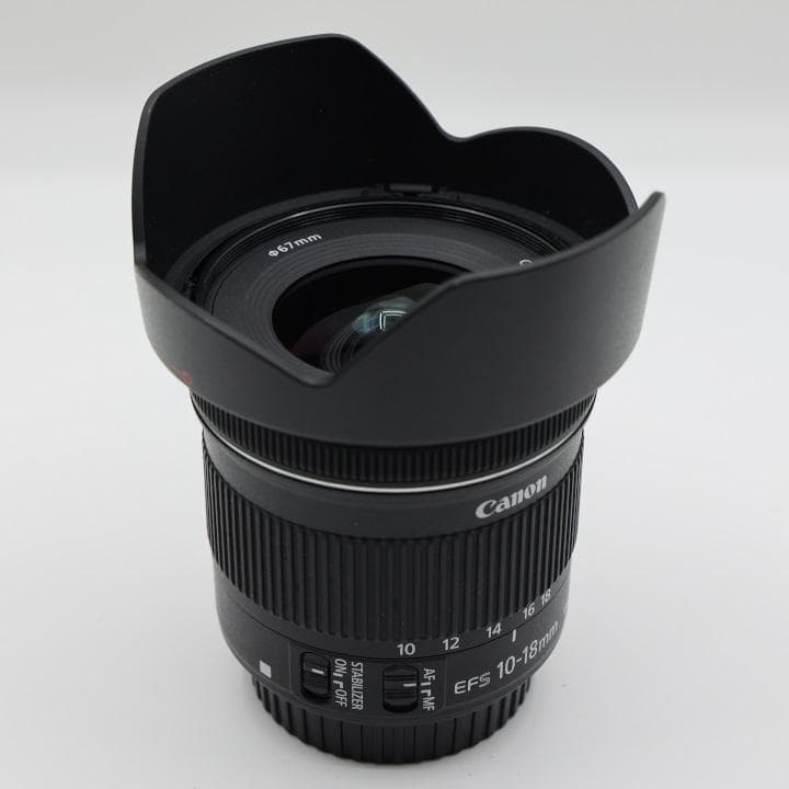 Canon EF-S 10-18mm f/4.5-5.6 IS STM+おまけ