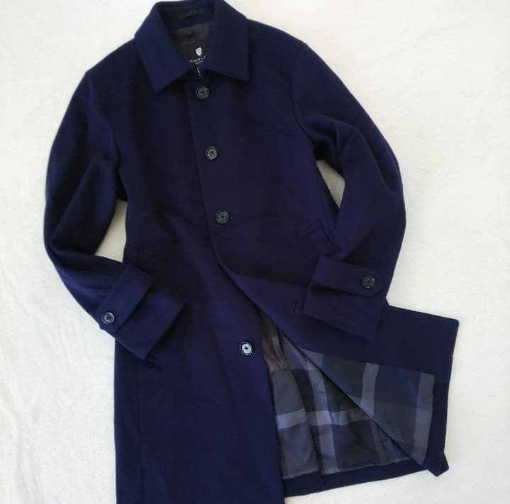 【未使用級 M】ブラックレーベルクレストブリッジ 最高級 カシミヤ ウールコート BLACK LABEL CRESTBRIDGE（ブラックレーベル・クレストブリッジ）の