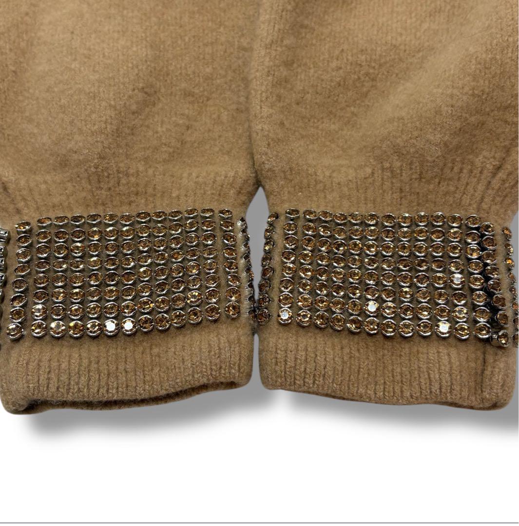 Alexander Wang ビジュー ニット スウェット キャメル Alexander Wang