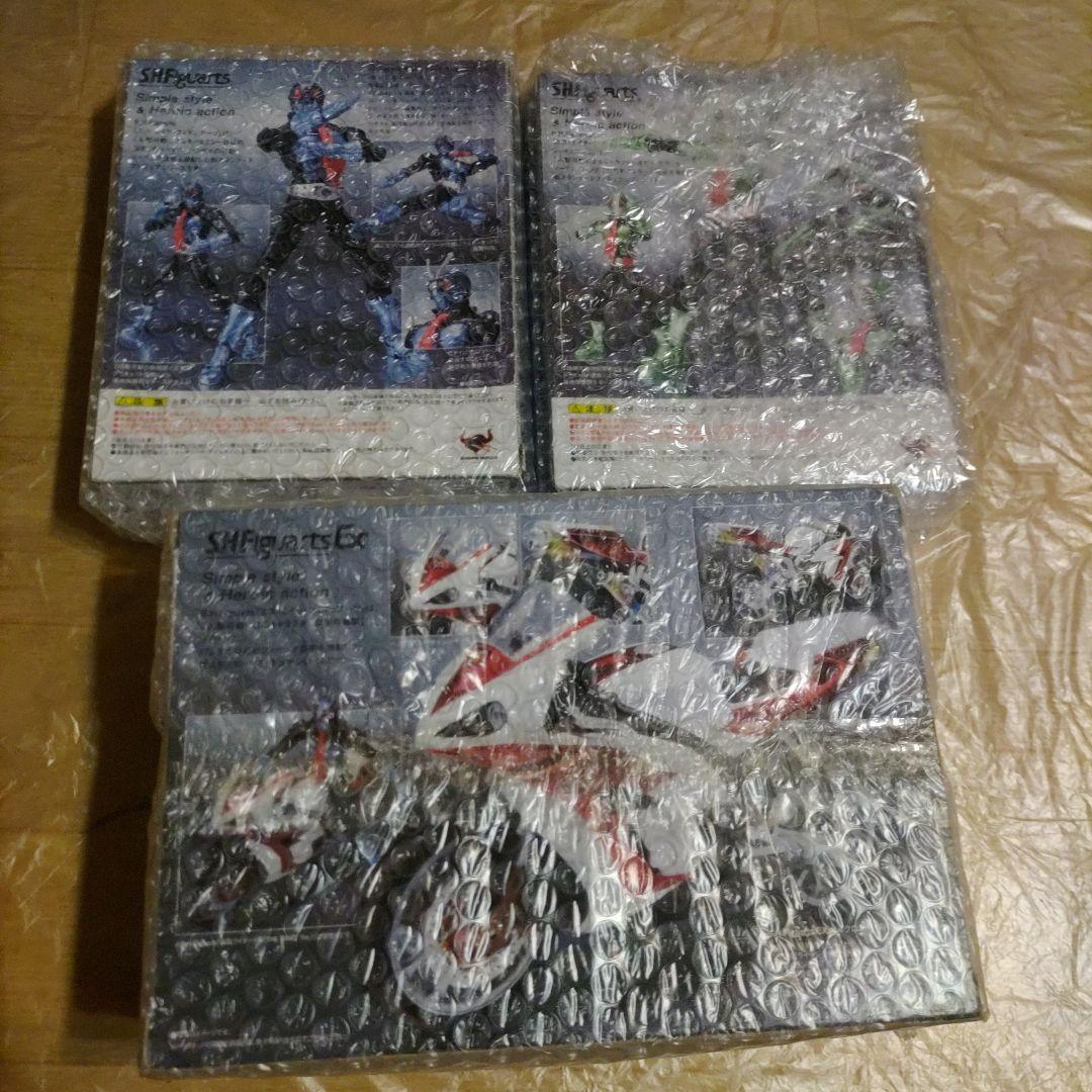【新品】S.H.Figuarts 仮面ライダーFIRST 1号 2号 サイクロン