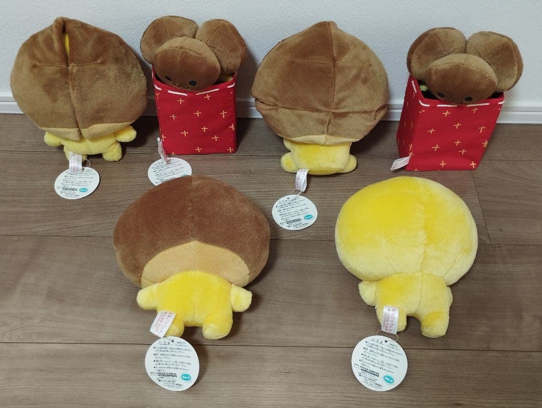 あまぐりちゃん ぬいぐるみ 6点 San-X サンエックス レトロ 平成