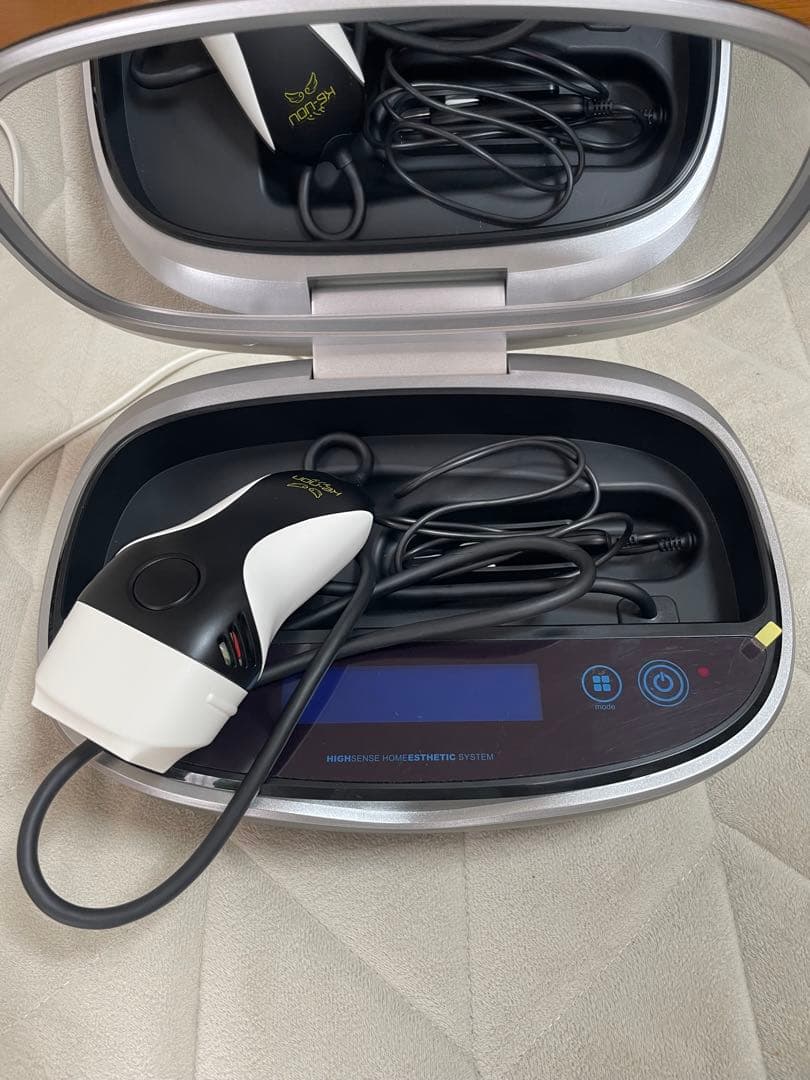 ケノン脱毛器Ver8.0眉毛脱毛器付き ほぼ未使用】脱毛器 ケノン Ke-non 8.4 眉毛脱毛器付 マットブラック