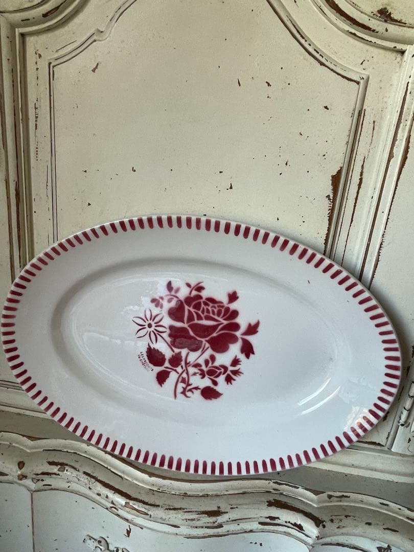 murakawa 様専用陶器 リュネビル オーバル 楕円形 大皿 薔薇 ラヴィエ