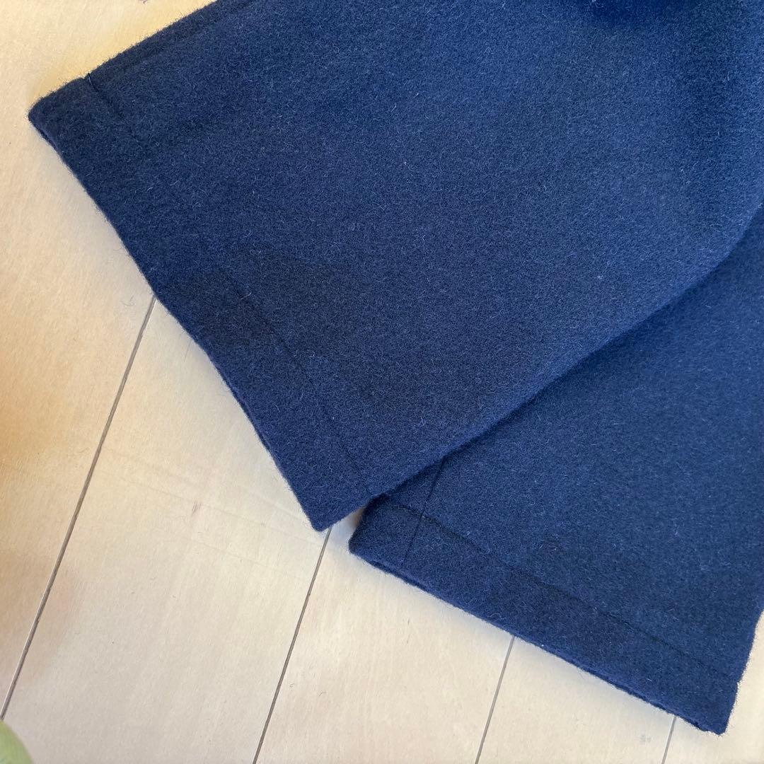 DANTON 24AW ギャザーショートコート WOMEN ネイビー - メルカリ