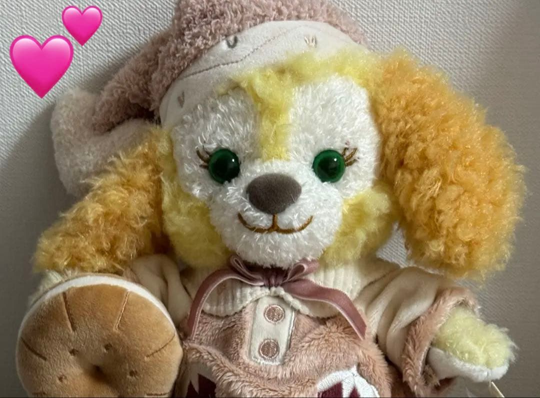 激カワ❗️上海ディズニー　リラックス　クッキーアンSSぬいぐるみ　パジャマ　美人 激カワ❗️上海ディズニー リラックス クッキーアンSSぬいぐるみ