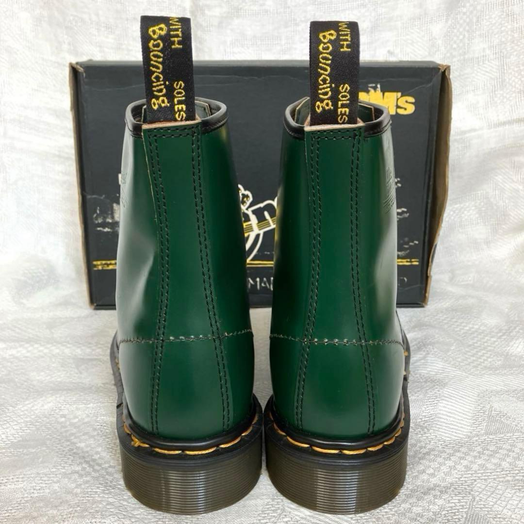 緑 イングランド製 ドクターマーチン 8ホール 未使用品 UK9 27程度
