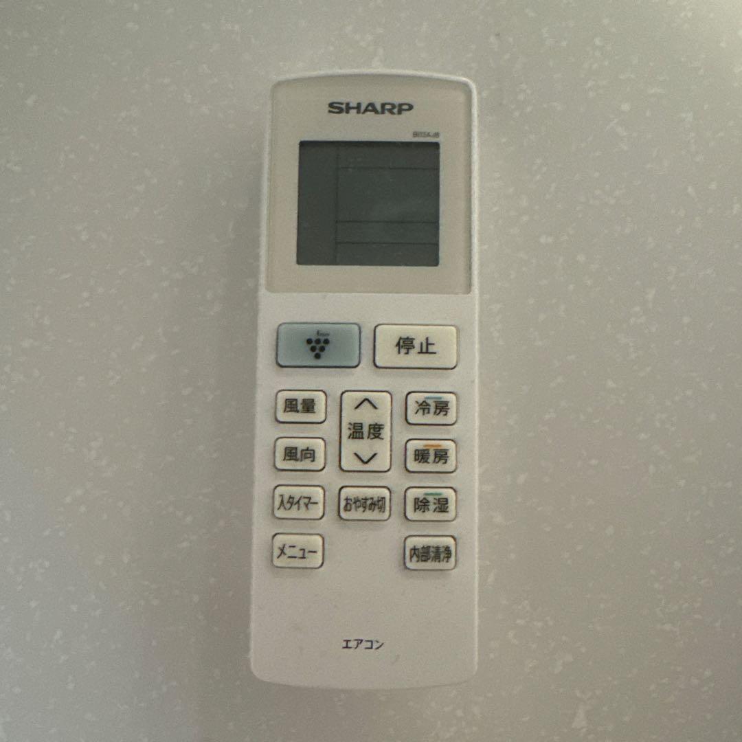 SHARP AY-L22DH エアコン本体 室外機 2020年製 6畳用