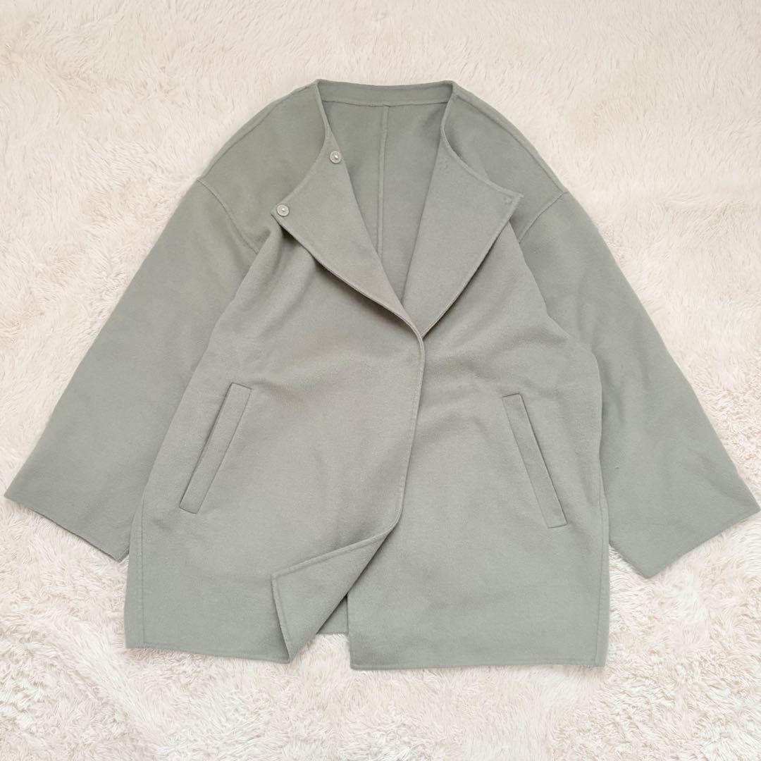 春カラー✨大人気✨スローブイエナ ハミルトン ダブルフェイスウール