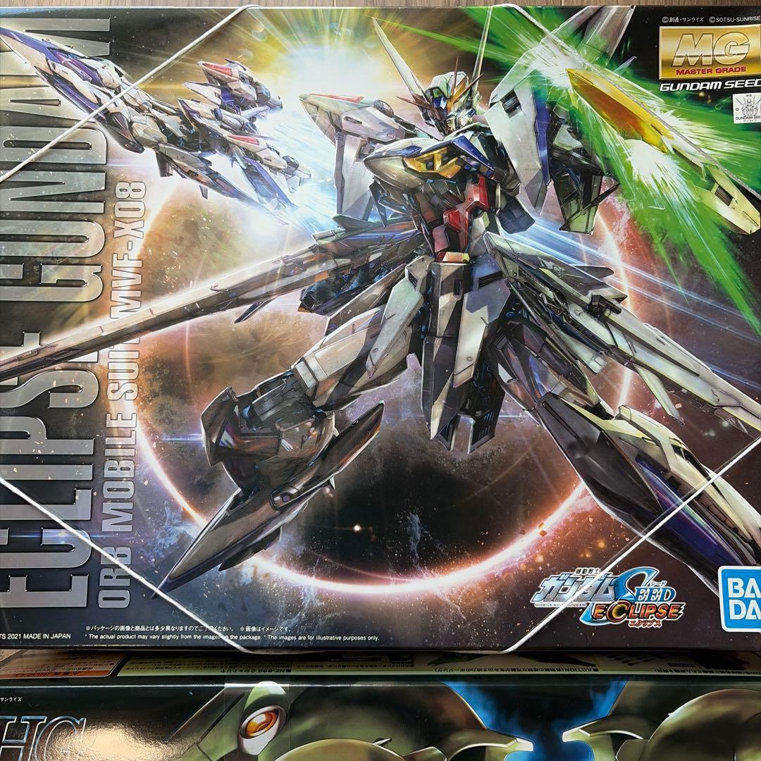 新品未開封】MGエクリプスガンダム & HGクシャトリア セット - メルカリ