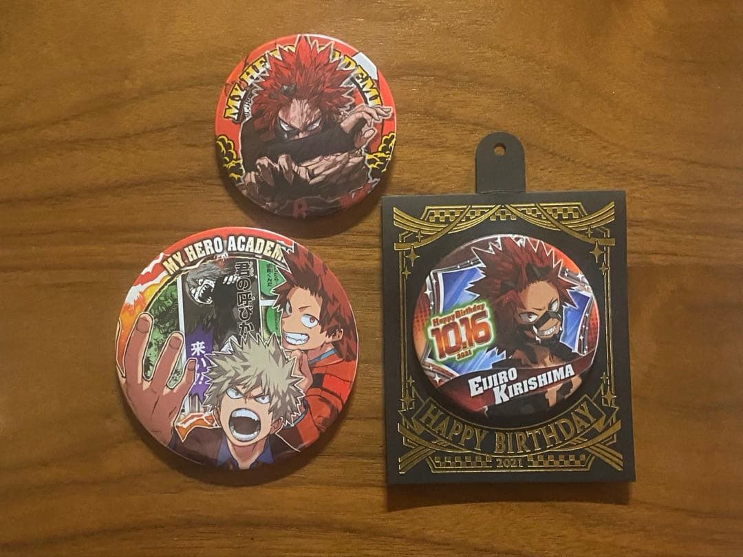 僕のヒーローアカデミア 缶バッチ 切島鋭児郎 - メルカリ
