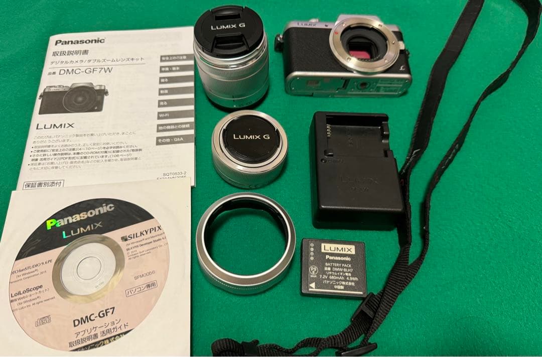 LUMIX DMC-GF7W ミラーレス一眼 Amazon | パナソニック ミラーレス一眼カメラ DMC-GF7ダブルズーム