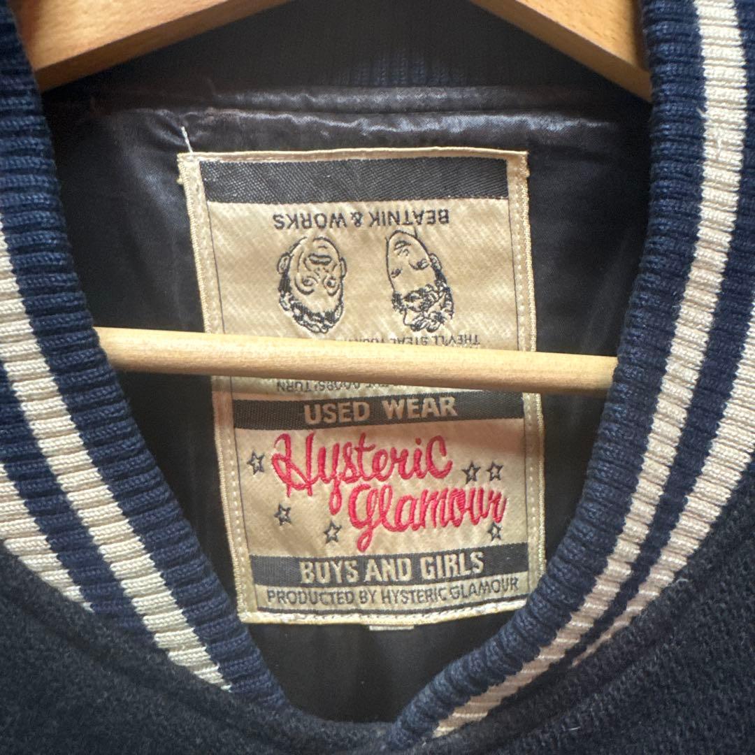 HYSTERIC GLAMOUR スタジャン レア物 初期 80年代 ヒスオバ