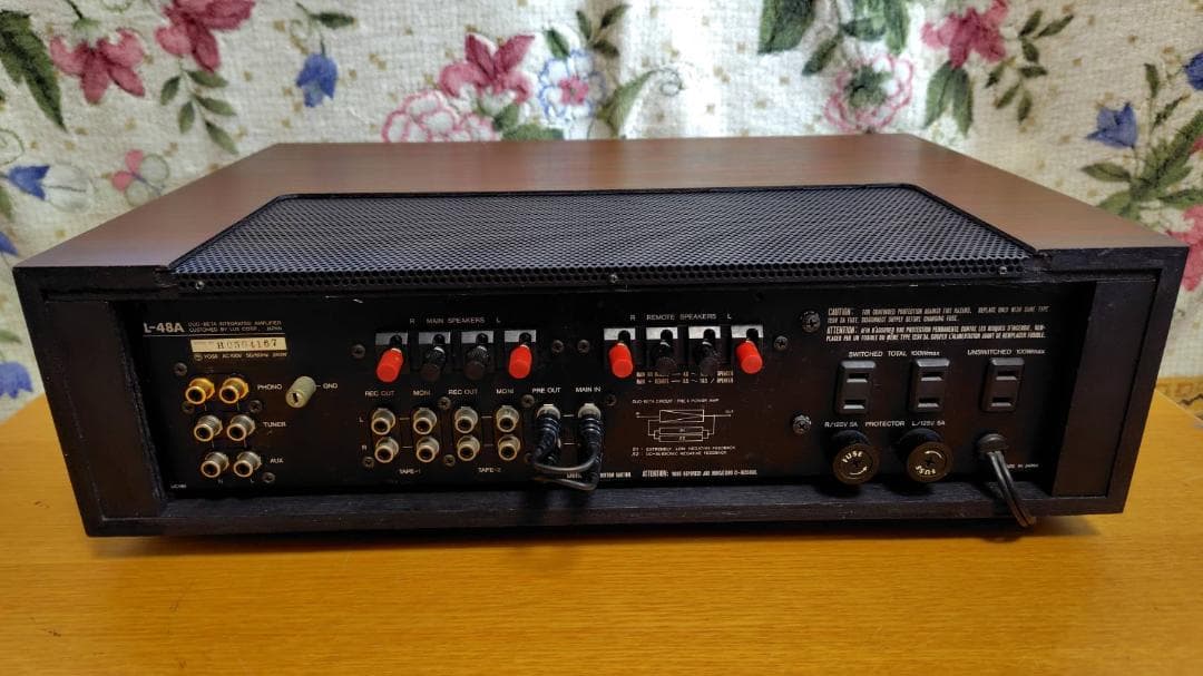 LUXMAN L-48A プリメインアンプ トランジスター ラックスマン - メルカリ