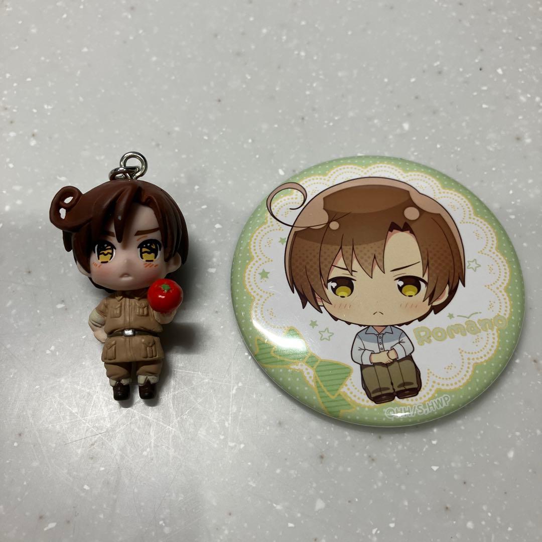 ヘタリア 南イタリア ロマーノ カラコレ 缶バッジ - メルカリ