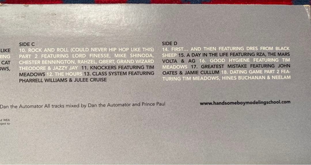 Handsome Boy Modeling School og 2LP レコード - メルカリ