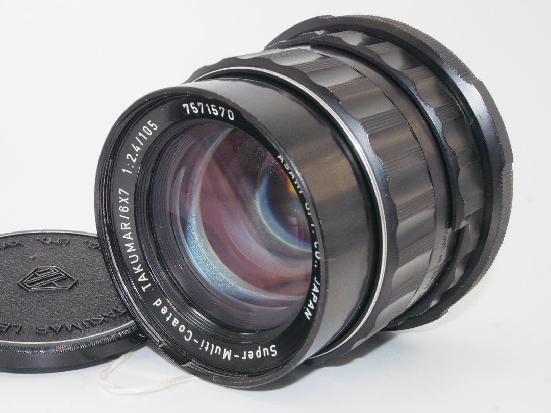 フィルムカメラ PENTAX SMC TAKUMAR/6X7 105mm F2.4#230562 レンズレビュー】ペンタックス67 SMC 105mm F2.4で中判カメラの世界へ