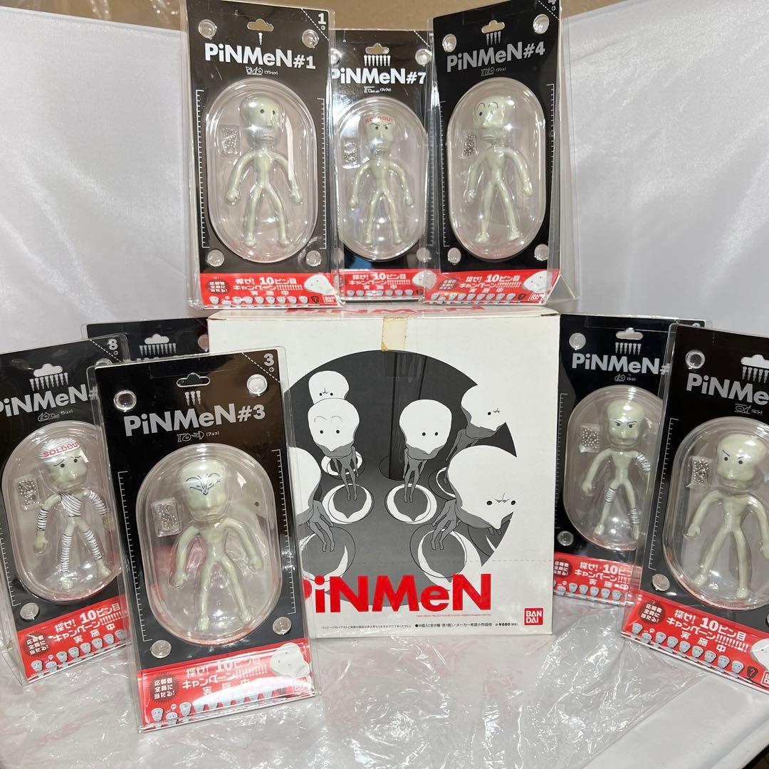 PiNMeN#1~#9 ピンメンフィギア8体セット「未開封」 - メルカリ