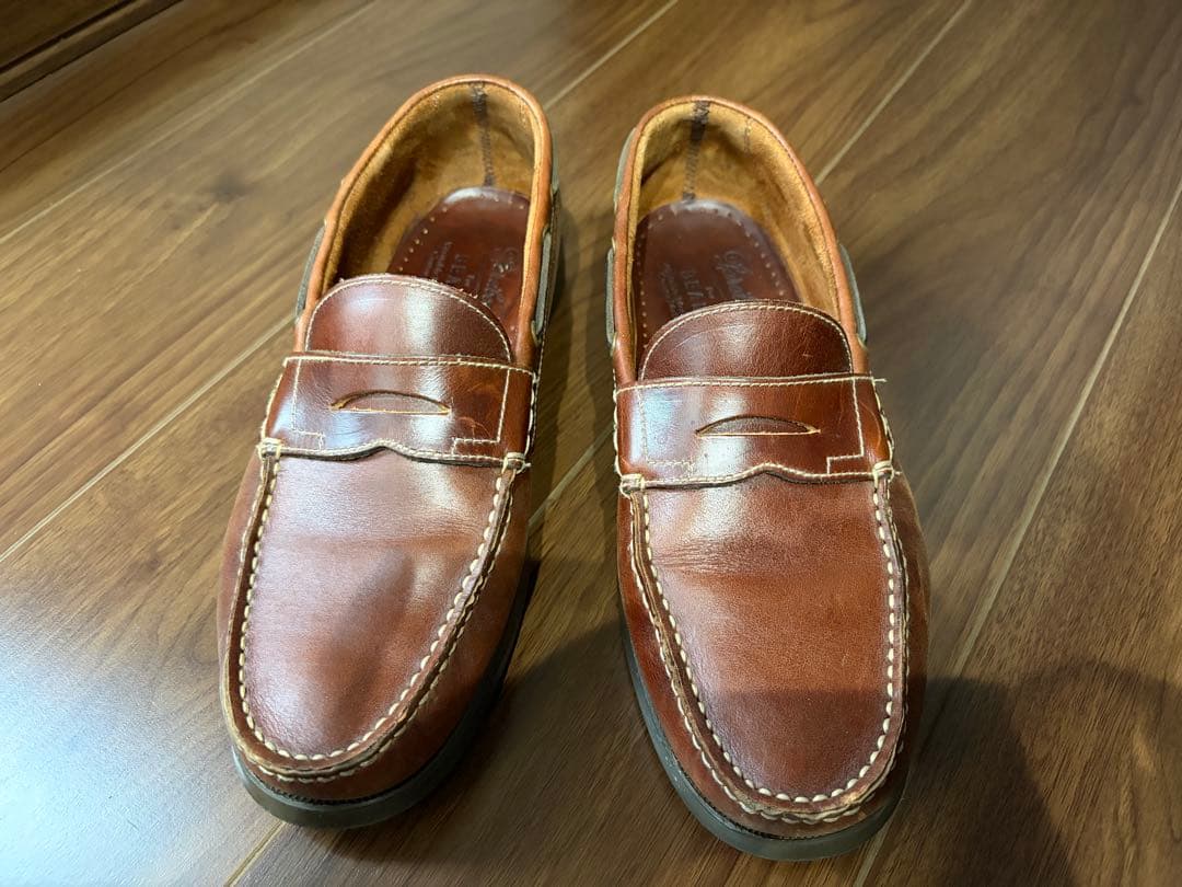 パラブーツ　ローファー　デッキシューズ　　レザー　ブラウン 楽天市場】パラブーツ PARABOOT バース BARTH MARINE デッキシューズ