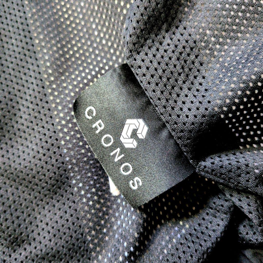 極美品】CRONOS クロノス ナイロンジャケット XL 黒 撥水 メッシュ