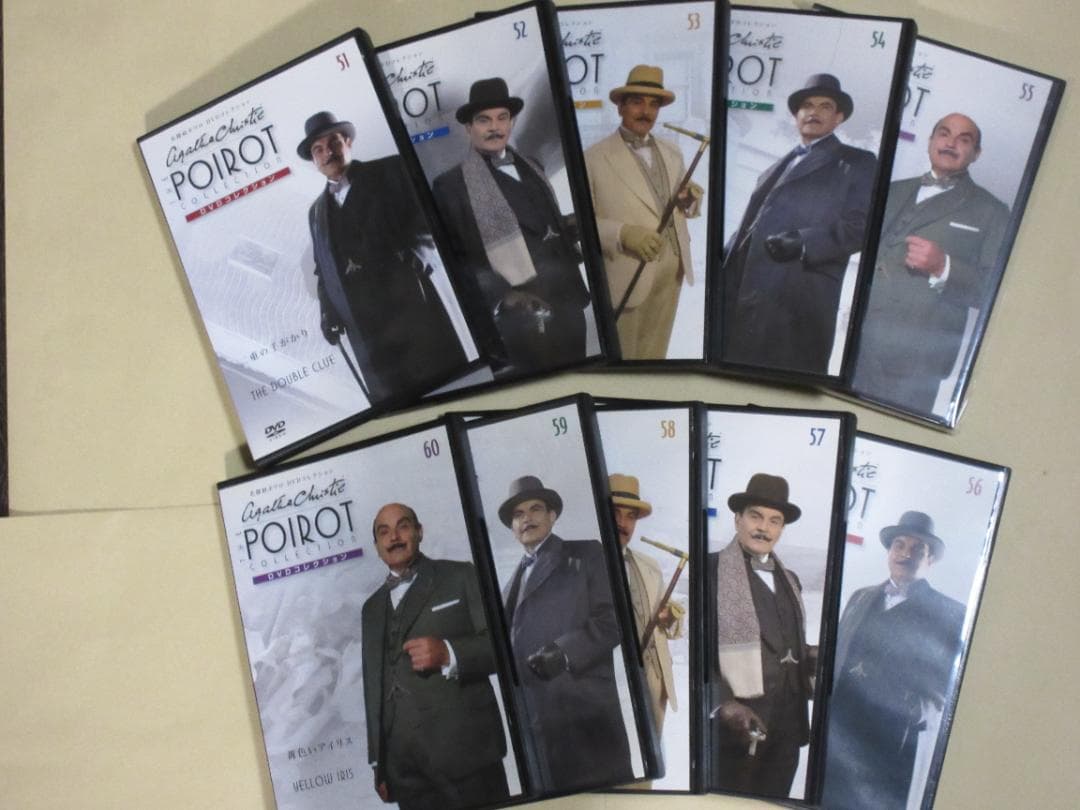 名探偵ポワロ　 全６５巻セット （ＤｅＡＤＯＳＴＩＮＩ　DVDコレクションより）