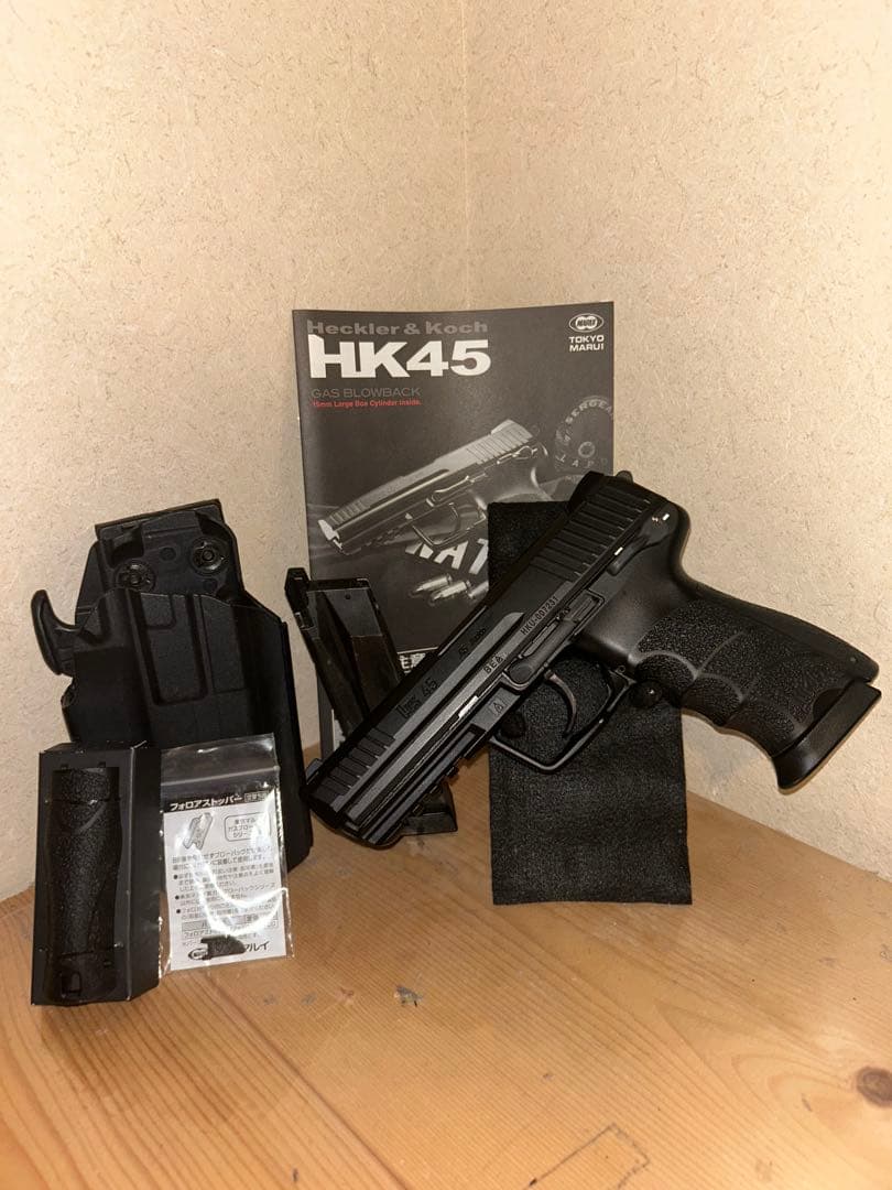 HK45 ガスガン ホルスター付き IMI Defense ホルスター H&K HK45 / HK45C用 Lv.2 | ミリタリー
