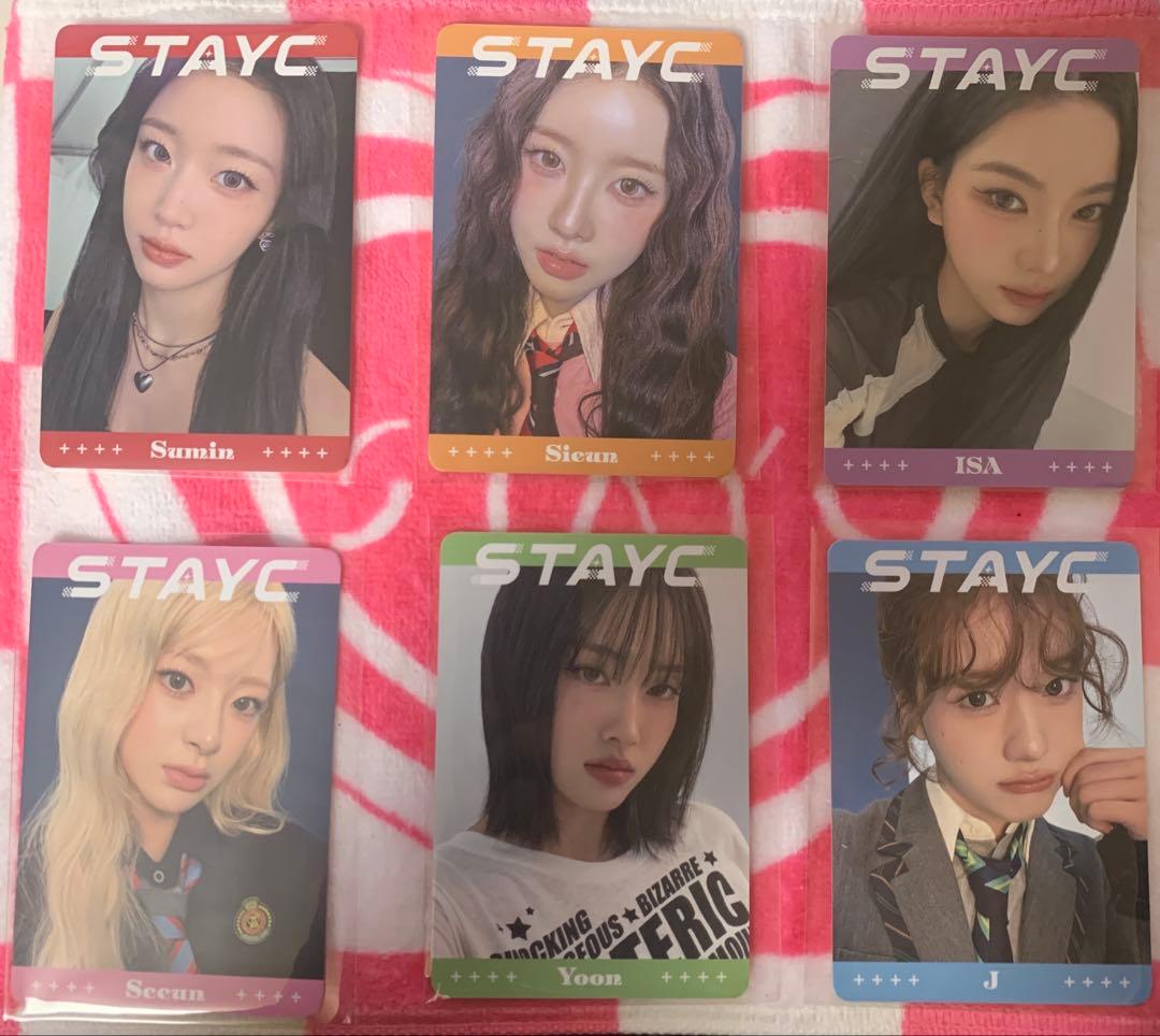 STAYC トレカ ラッキードロー コンプ12枚セット - メルカリ