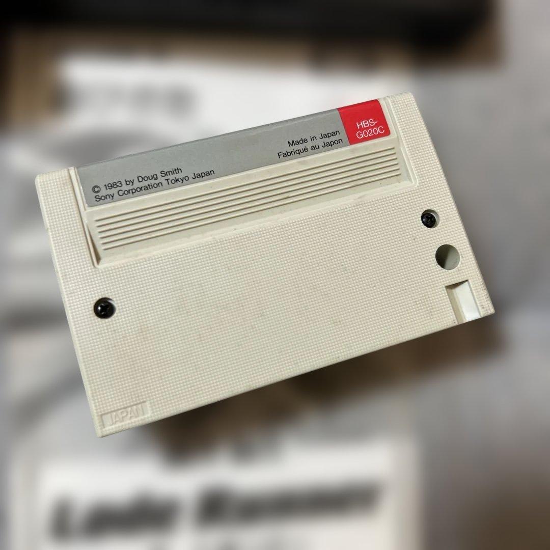 MSX カートリッジゲーム ロードランナー 箱 説明書付き MSX