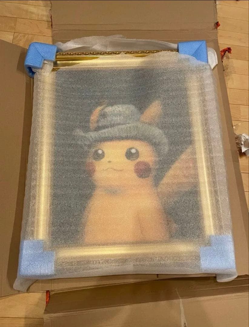 ゴッホピカチュウ キャンバスアート Sサイズ金枠 ゴッホピカチュウ キャンバスアート金枠 Mサイズ - メルカリ