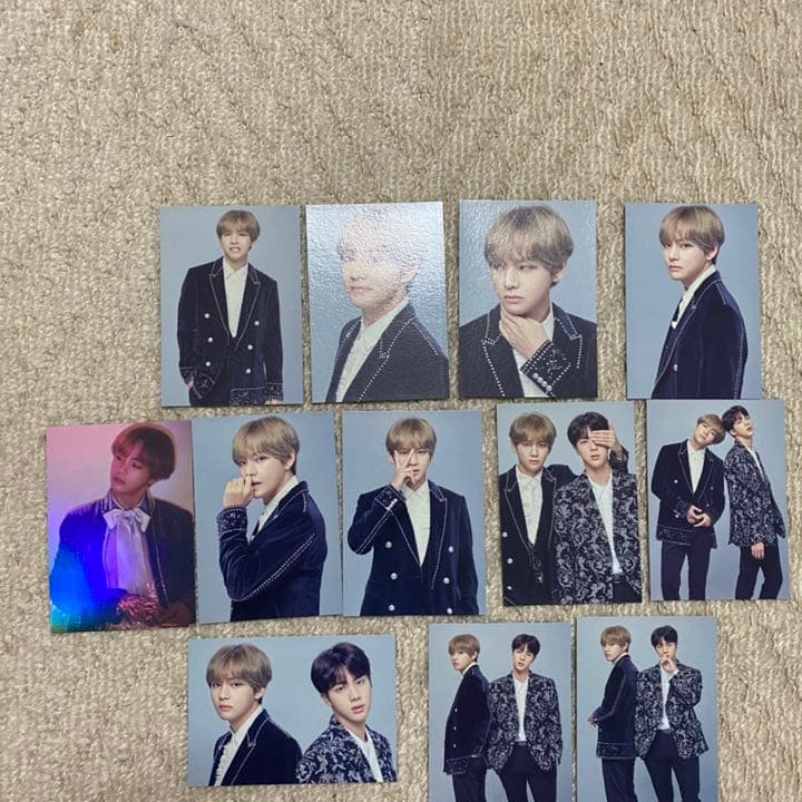 BTS 防弾少年団 wings final トレカ テヒョン BTS V 4/6 [ The Wings Tour Final Concert ] Official Mini Photocard