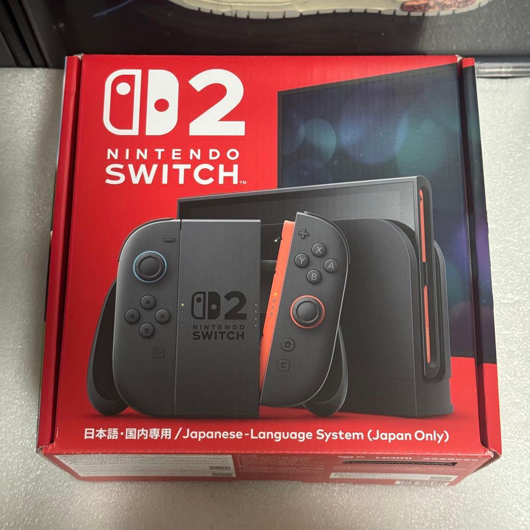 Nintendo Switch 2 任天堂スイッチ2 本体+ジョイコンセット - メルカリ