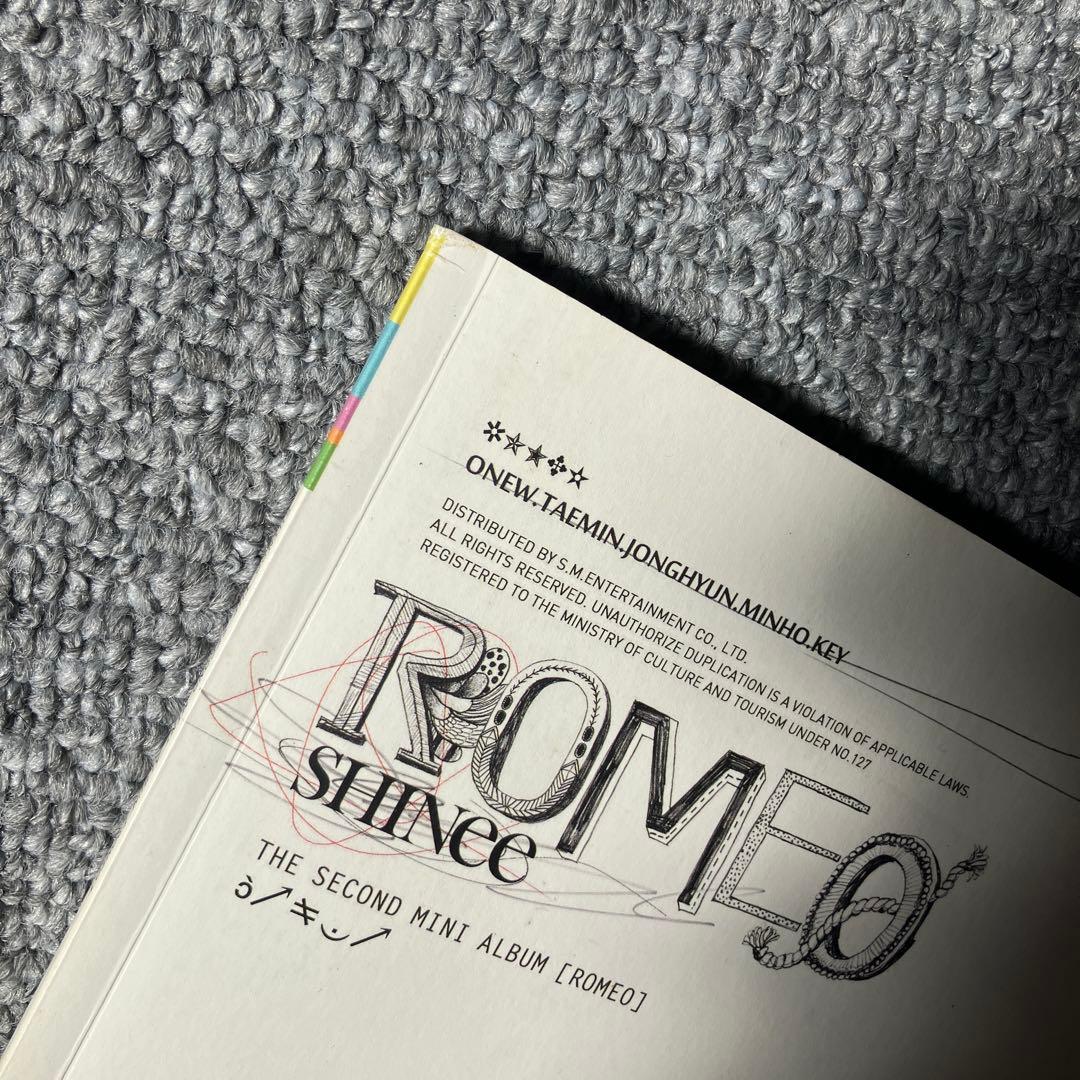 SHINee romeo jonghyun ジョンヒョン 韓国盤 CD 公式 - メルカリ