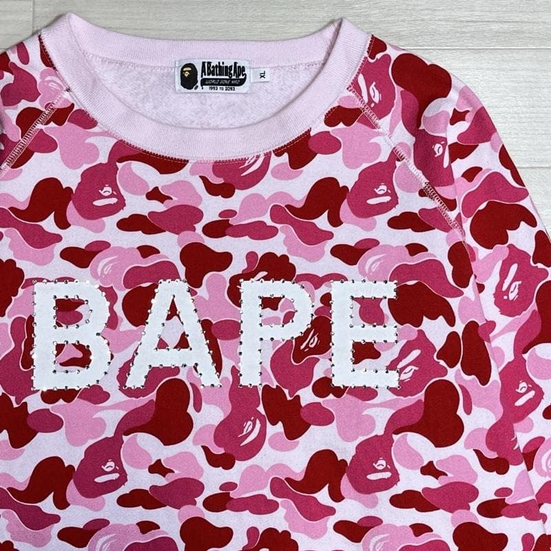 ア ベイシング エイプ/ABCカモ/ファーストカモ/ラインストーン